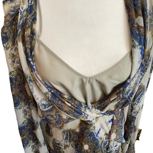 12th Street Cynthia Vincent Abstract Floral Dress
Ruffles - Size Medium - Picture 4 of 12